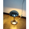 Chromowana lampa vintage PRL.